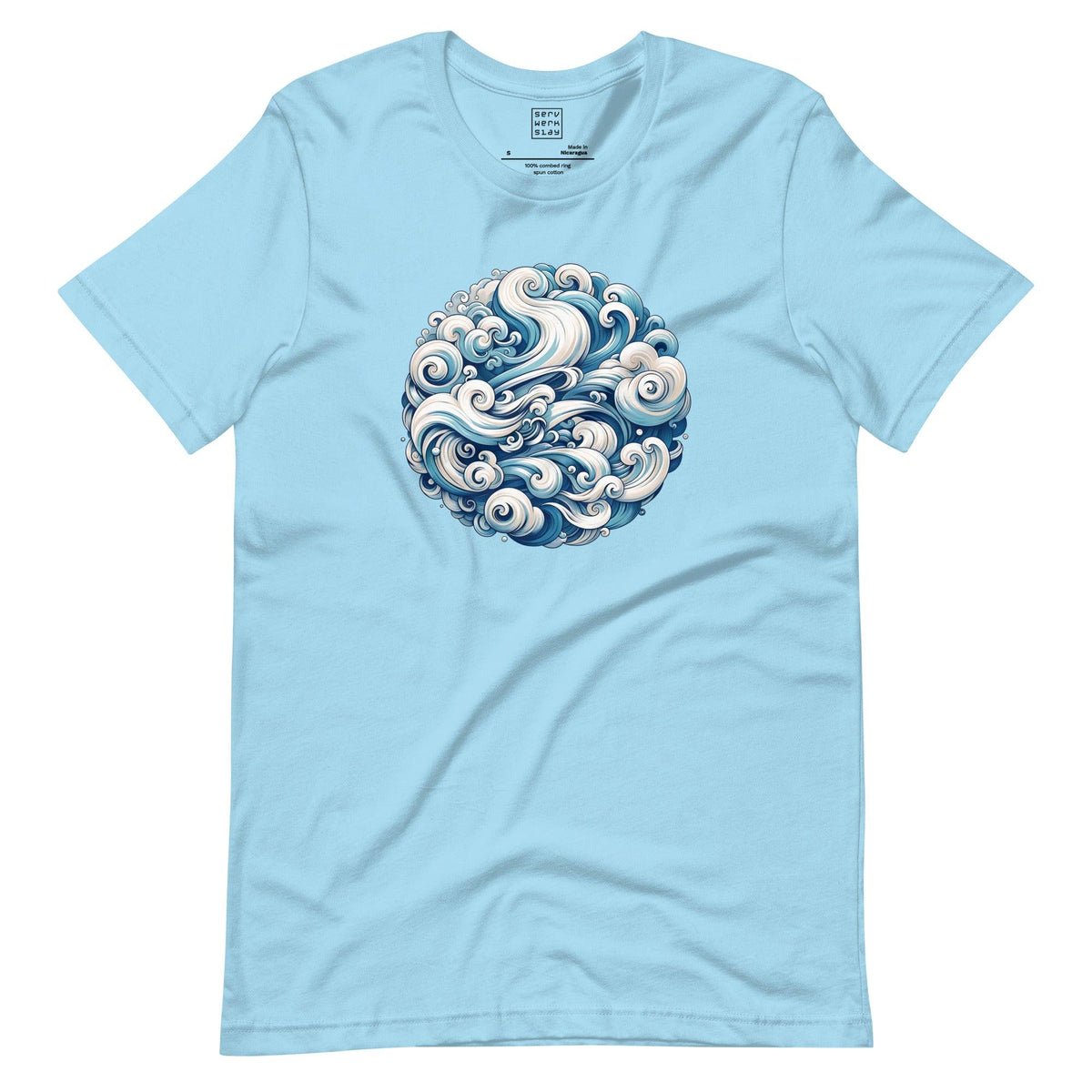 Wind Vortex Graphic Tee | Serv Werk Slay