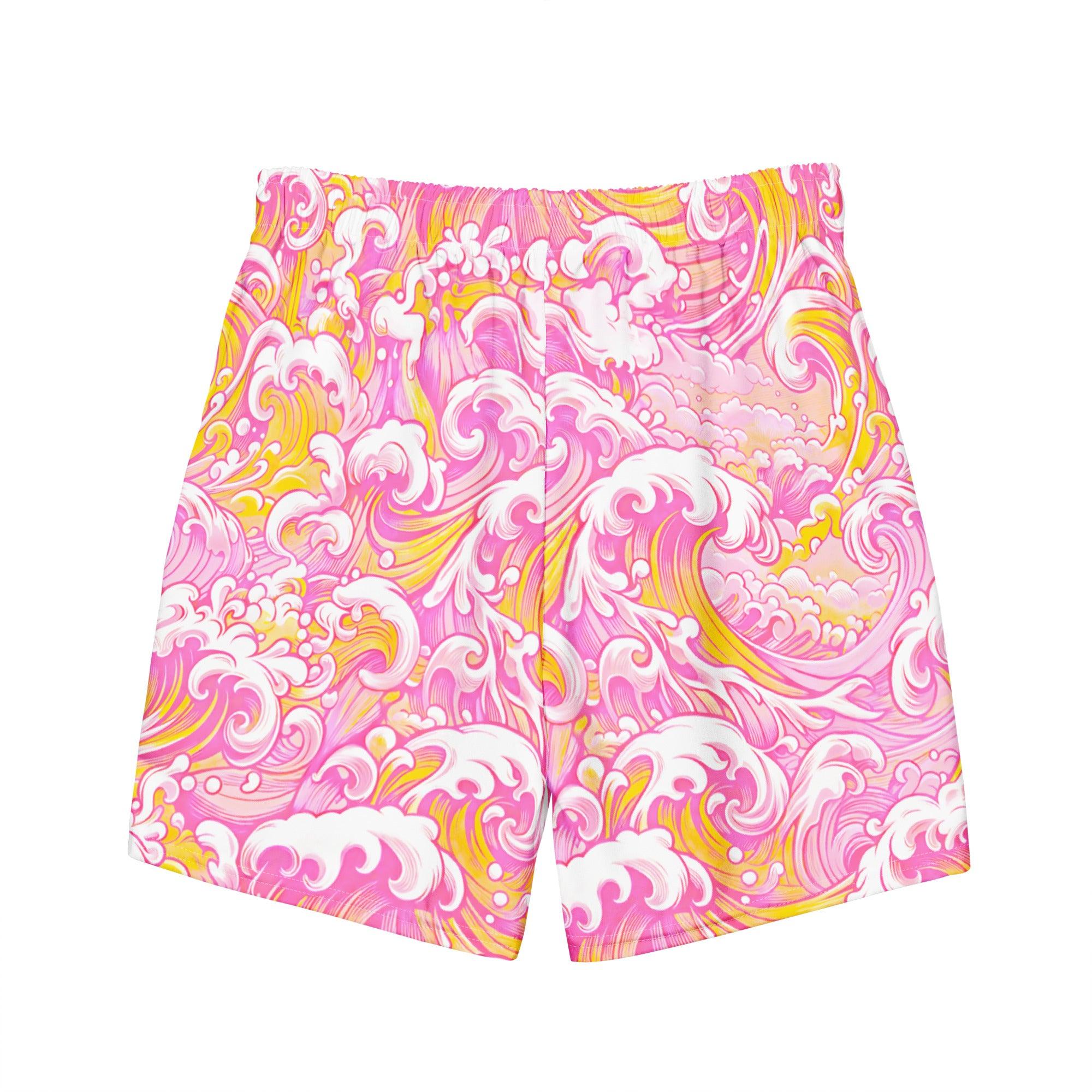 Pink Lemonade Wave Trunks