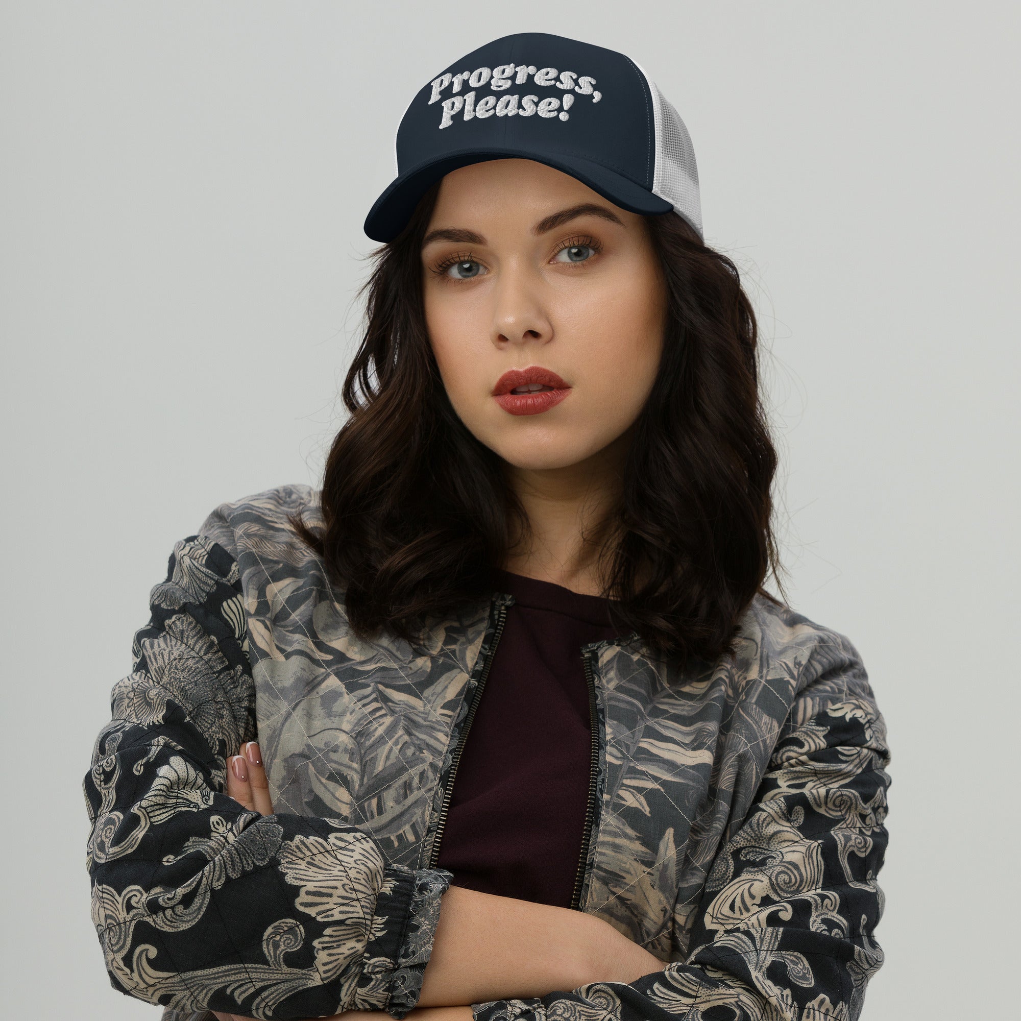 Progress Please Trucker Cap