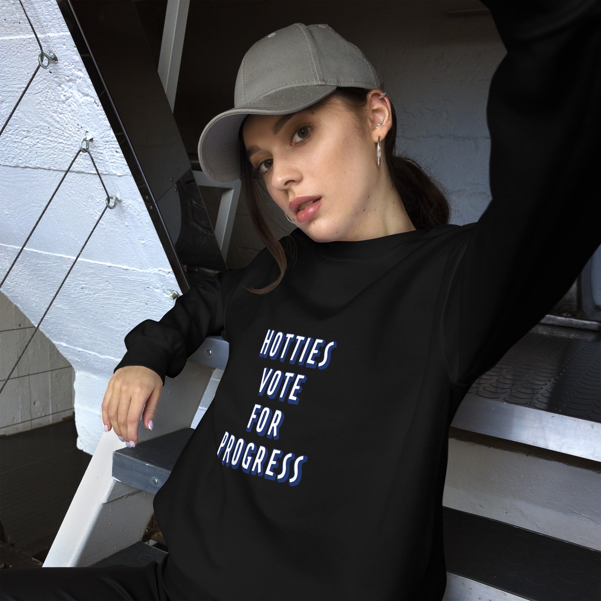 Hotties Vote For Progress Sweatshirt