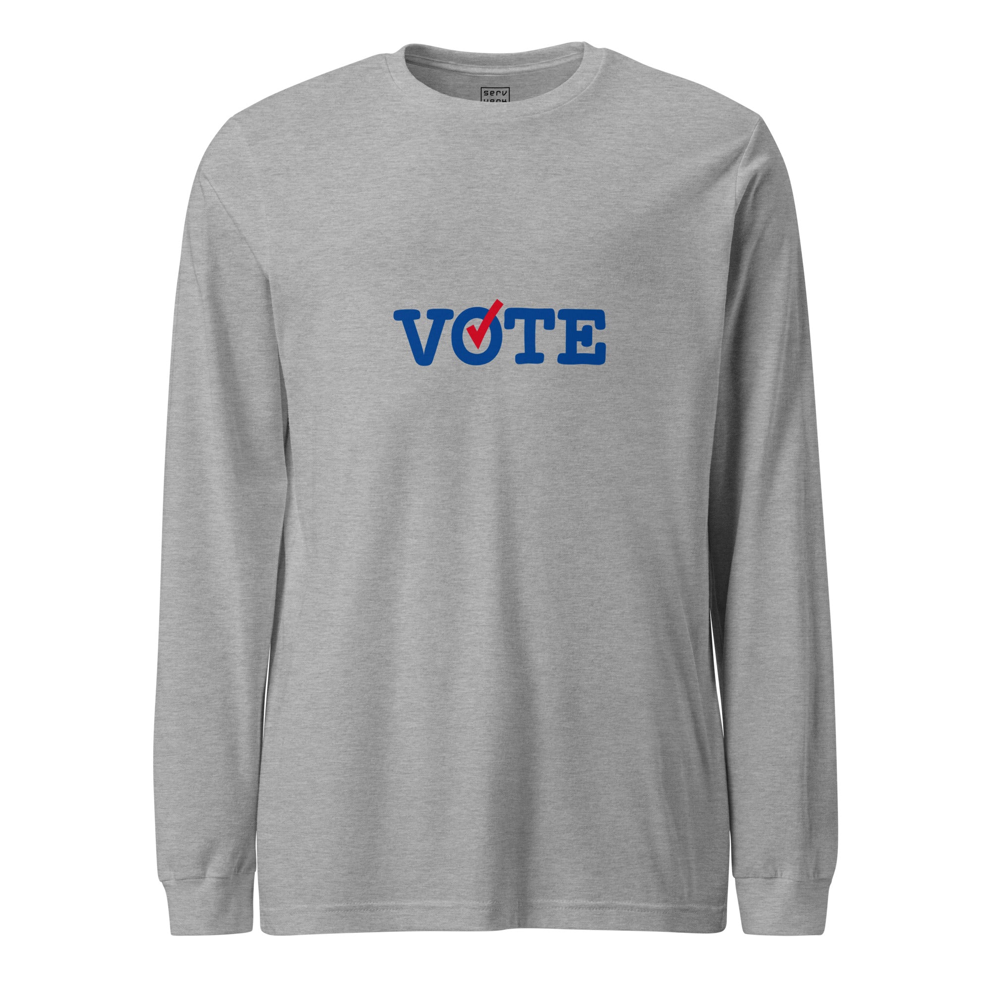 Vote Check Long Sleeve Tee