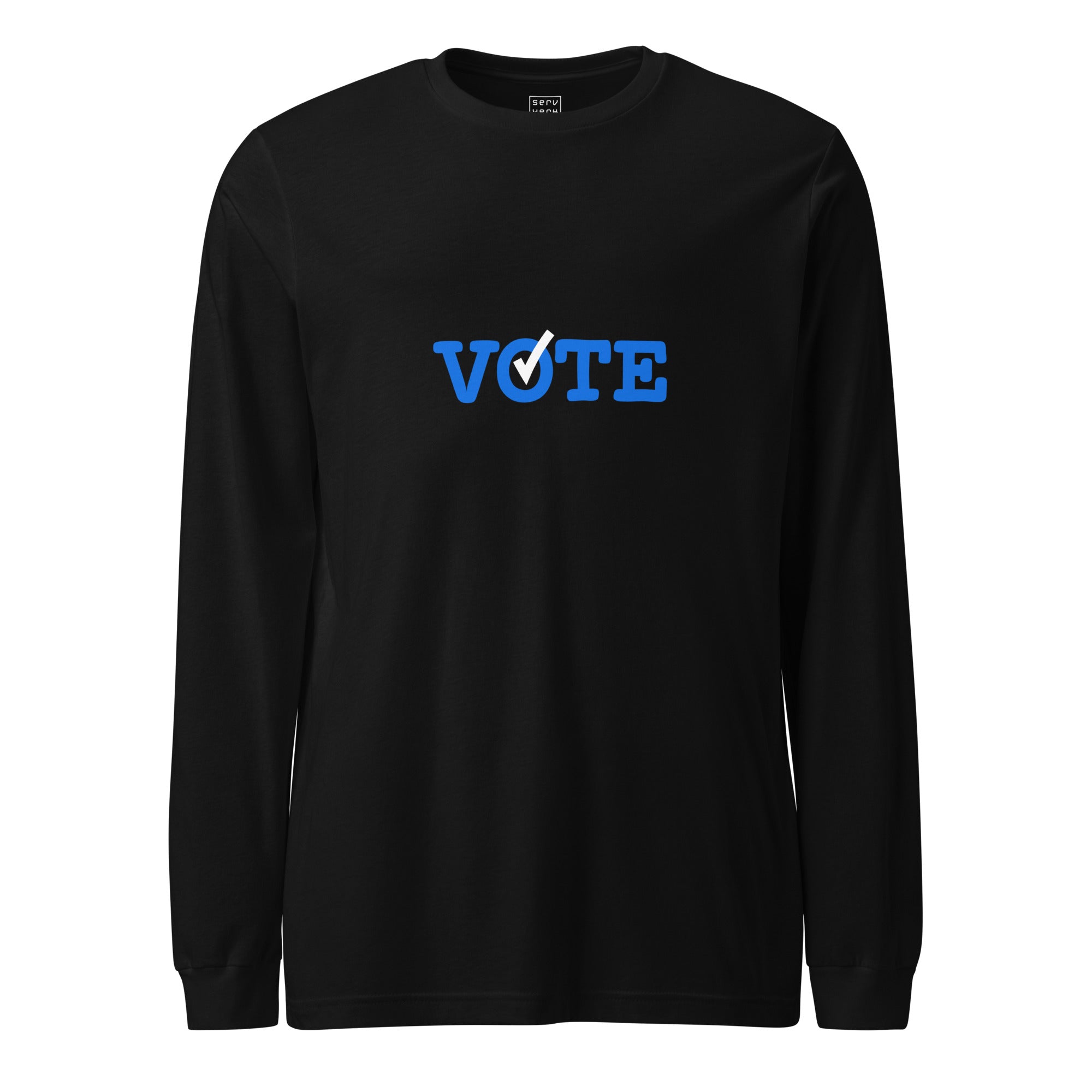 Vote Check Long Sleeve Tee