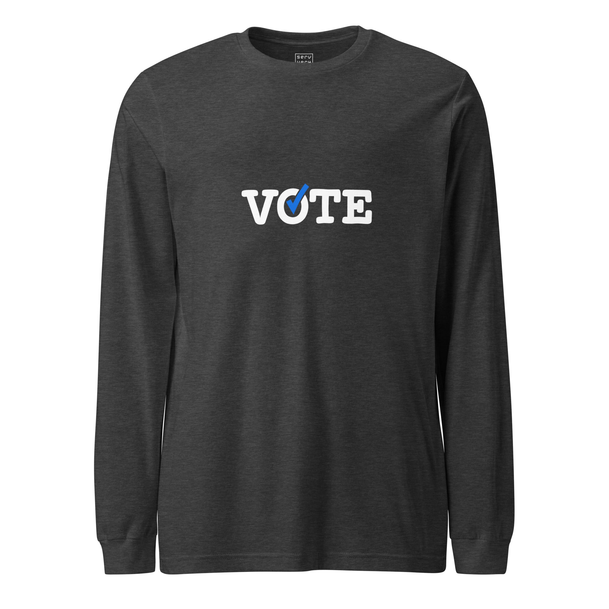 Vote Check Long Sleeve Tee