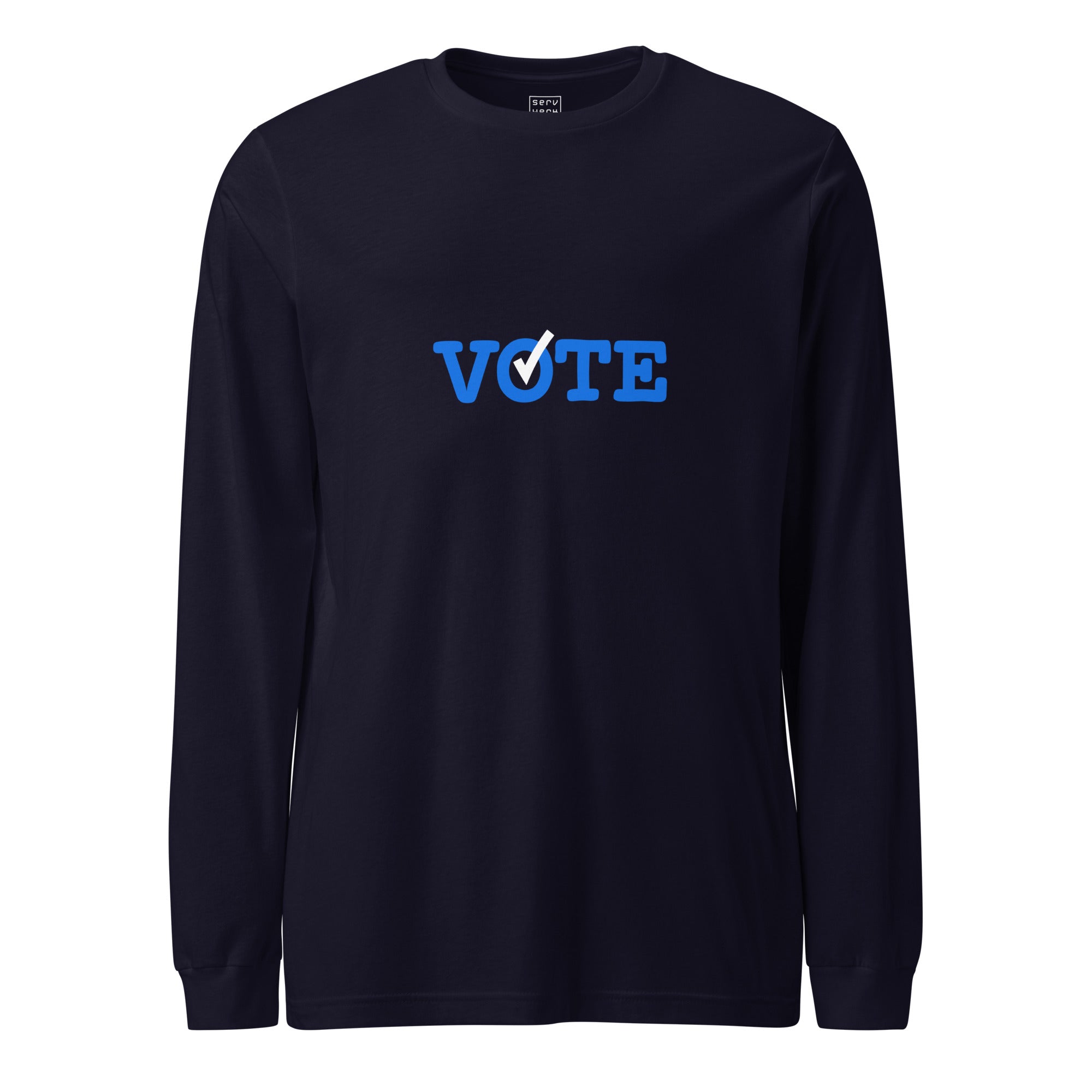 Vote Check Long Sleeve Tee