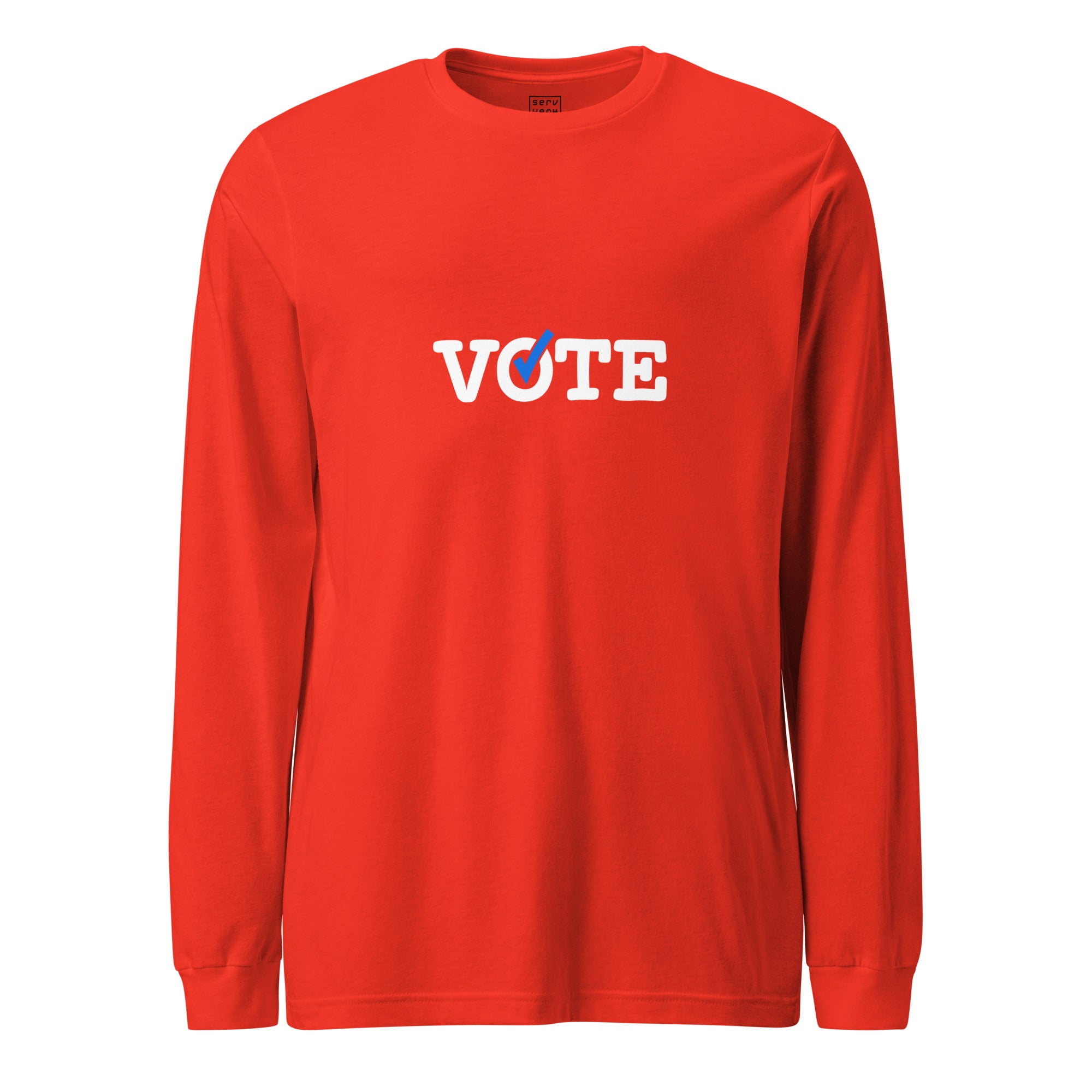 Vote Check Long Sleeve Tee