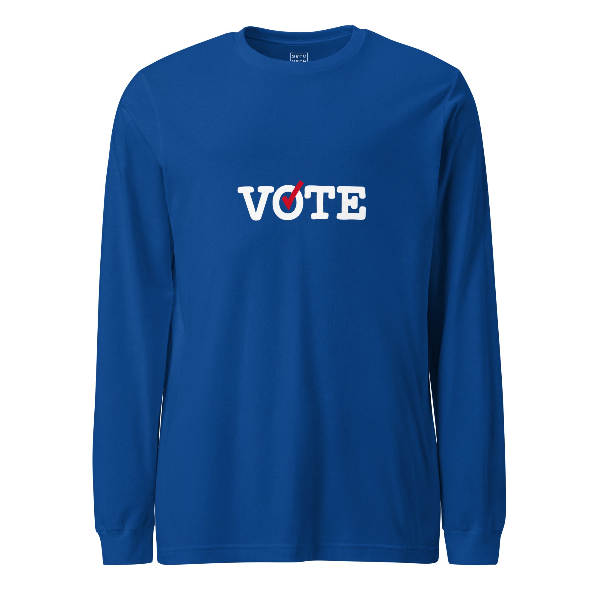 Vote Check Long Sleeve Tee