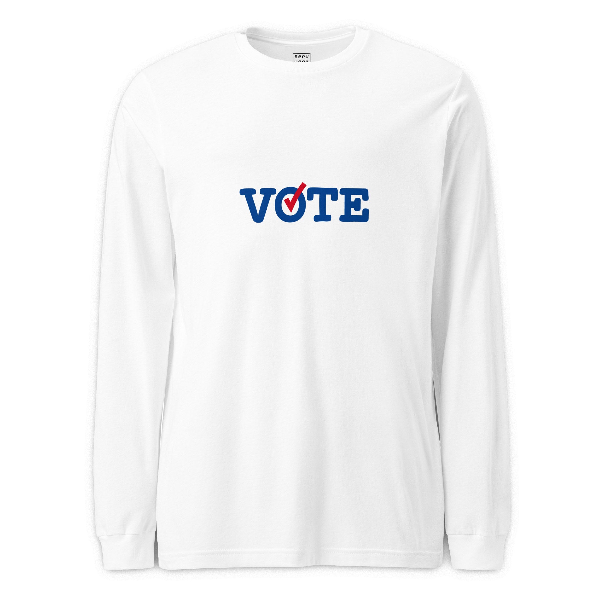 Vote Check Long Sleeve Tee