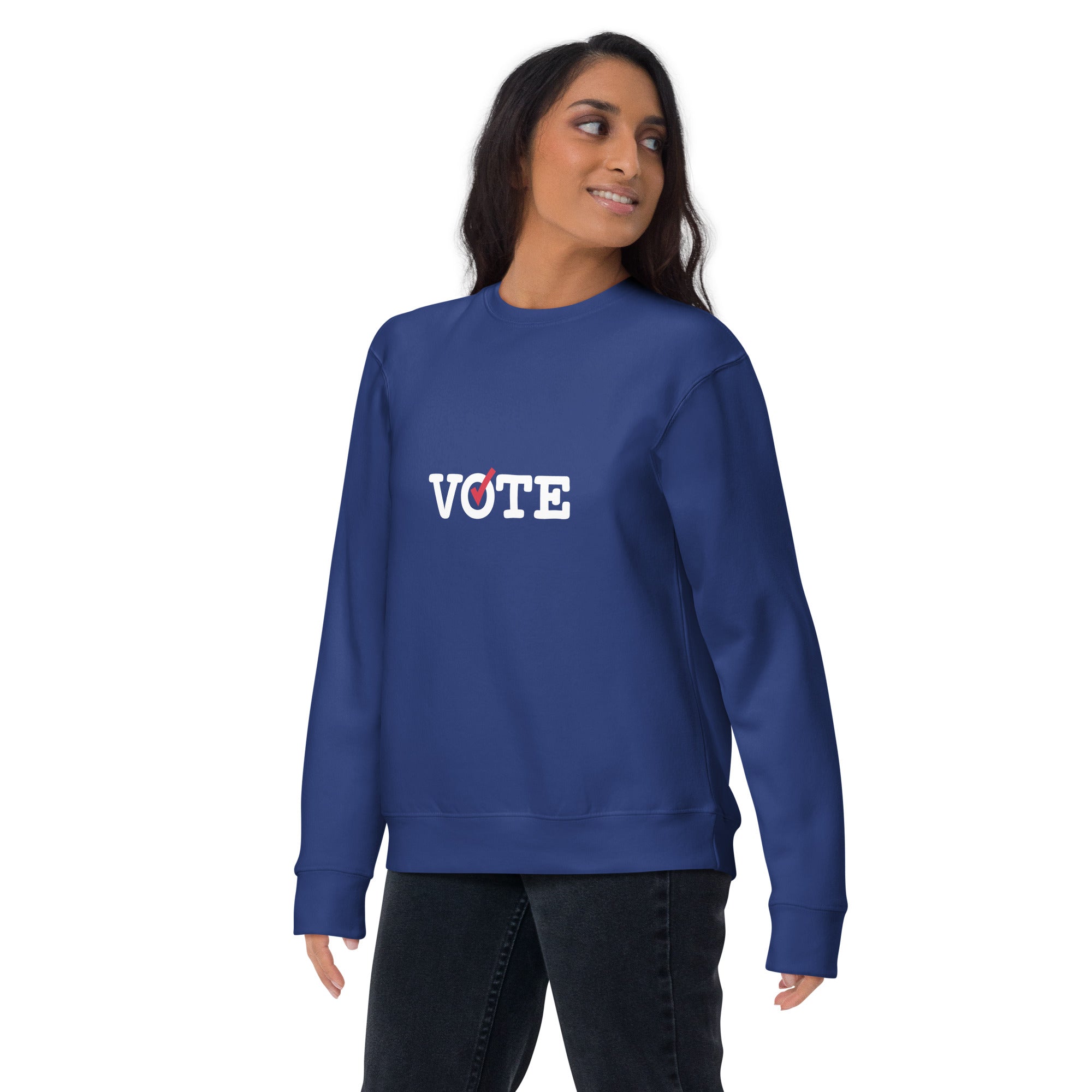 Vote Check Premium Sweatshirt