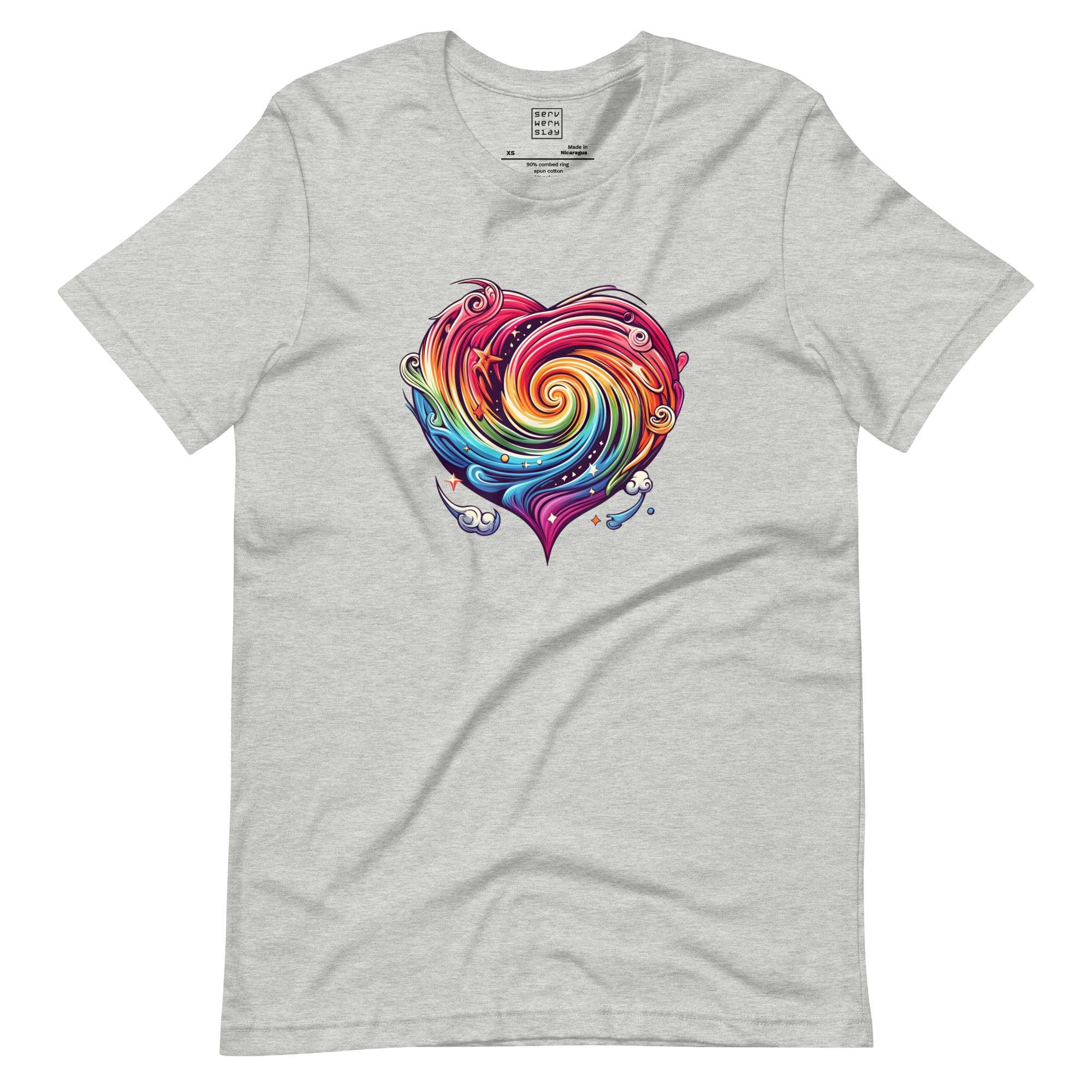 Heart Vortex Graphic Tee