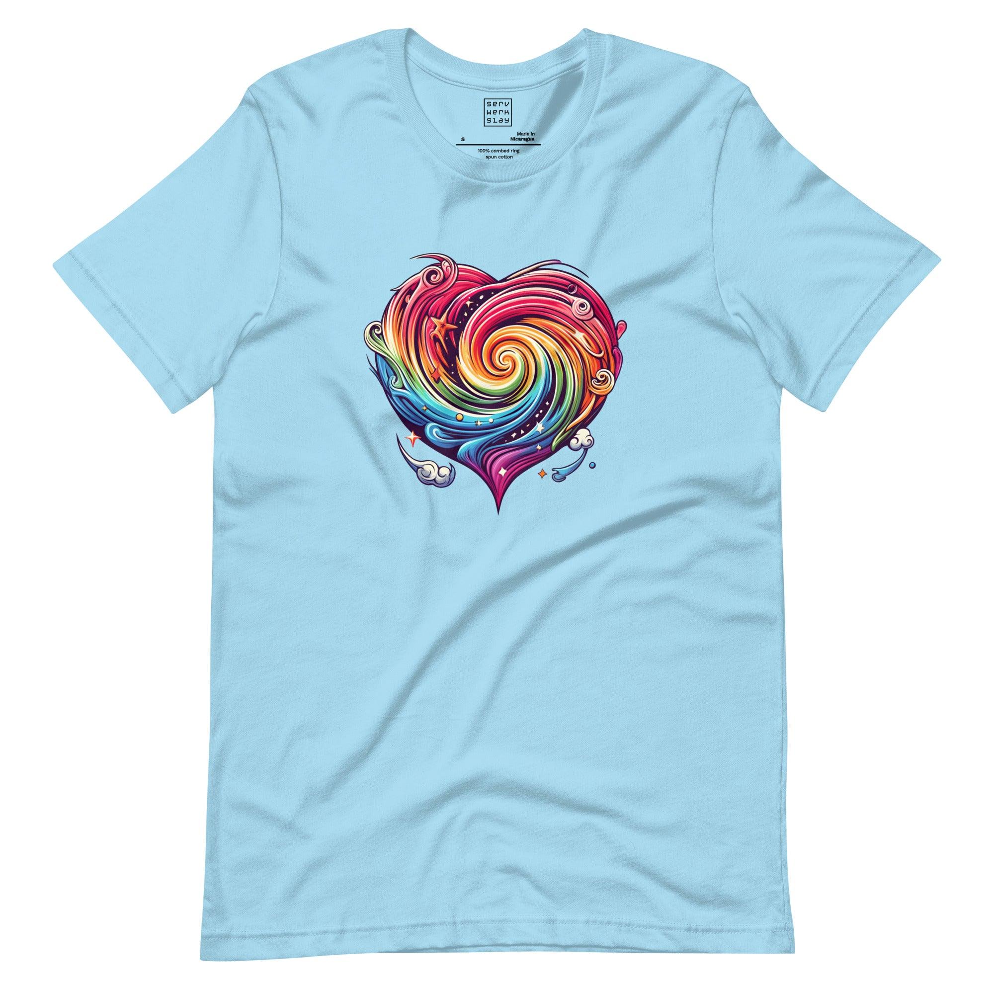 Heart Vortex Graphic Tee