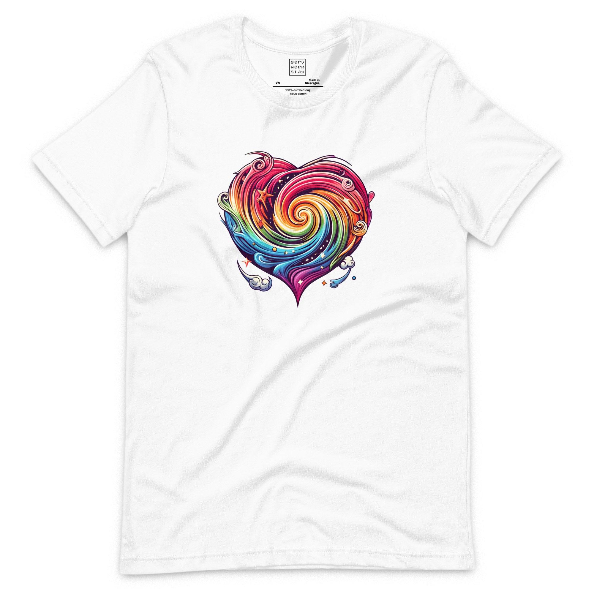 Heart Vortex Graphic Tee