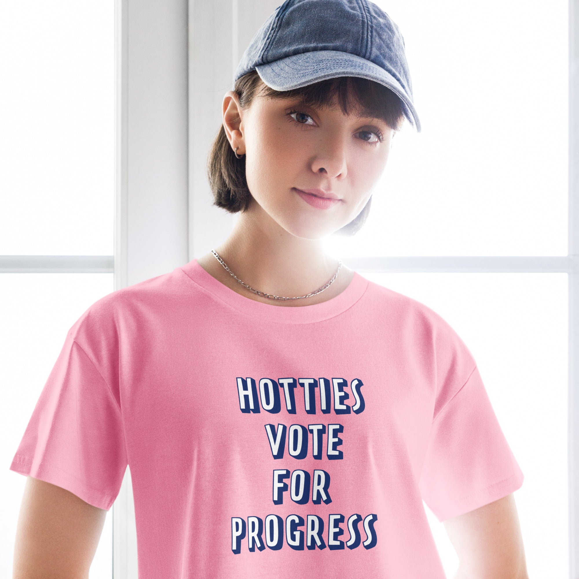 Hotties Vote For Progress Crop Top