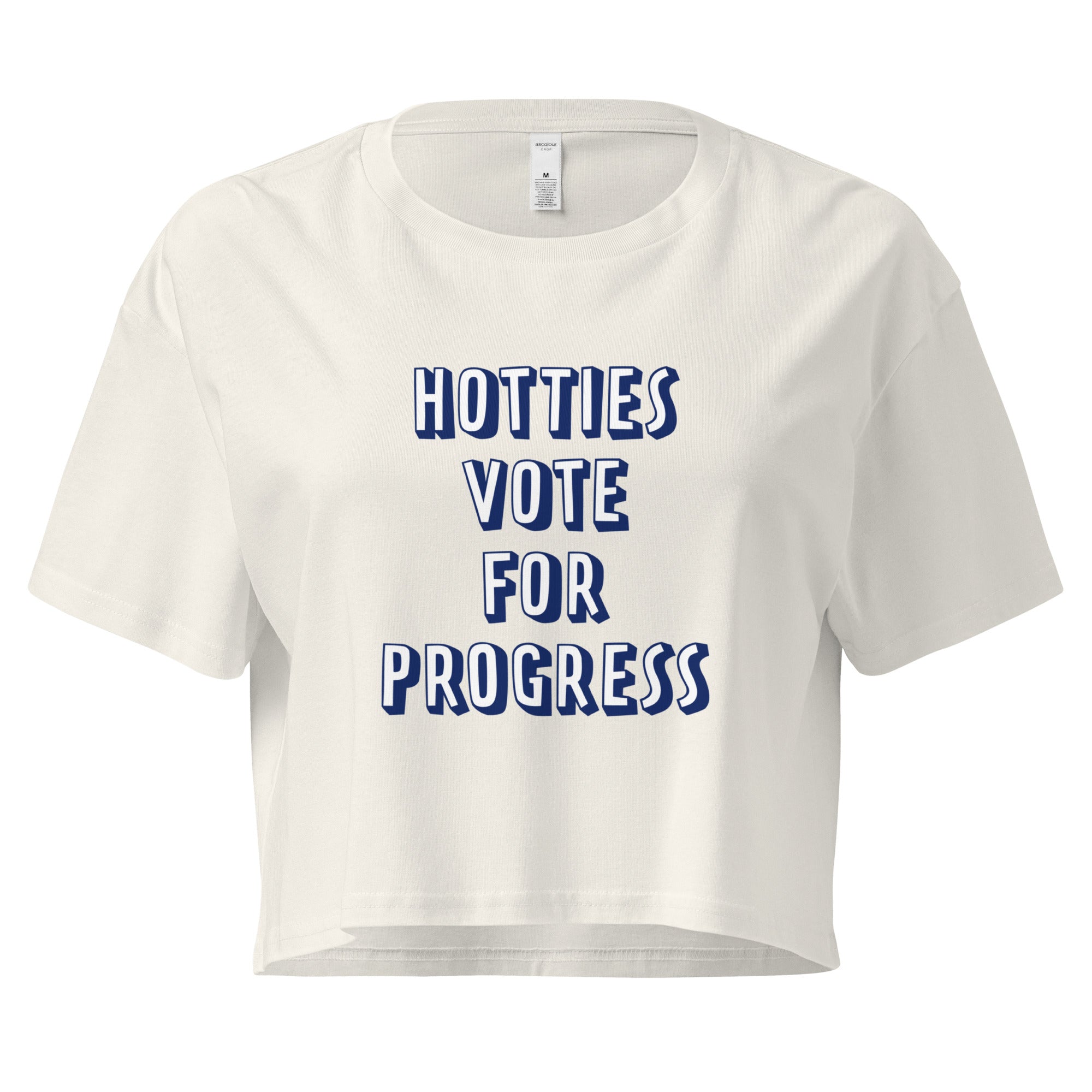 Hotties Vote For Progress Crop Top