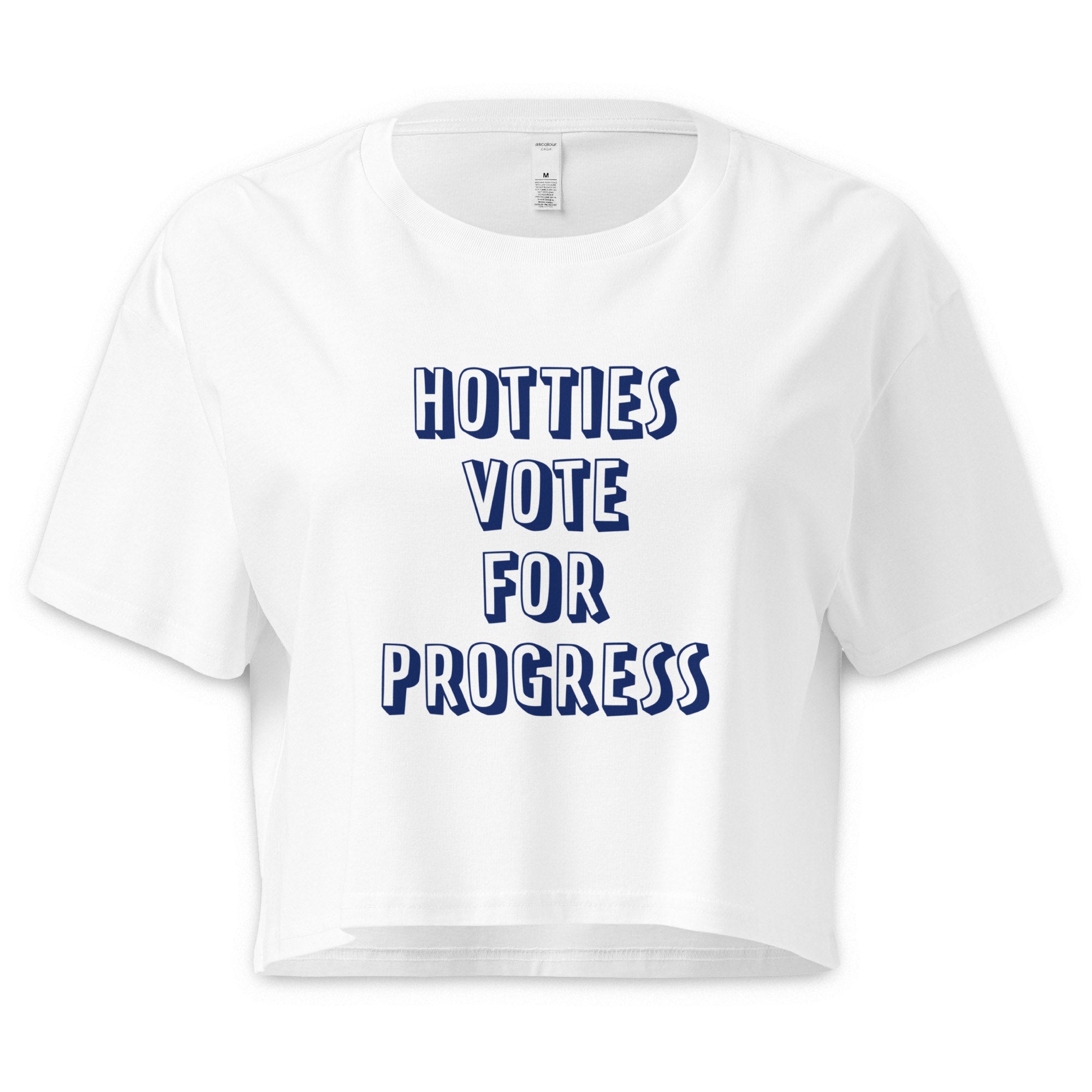 Hotties Vote For Progress Crop Top